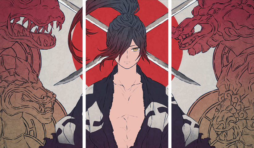 Dororo – 3 Panneaux – Plusieurs Tailles | Décoration Maison