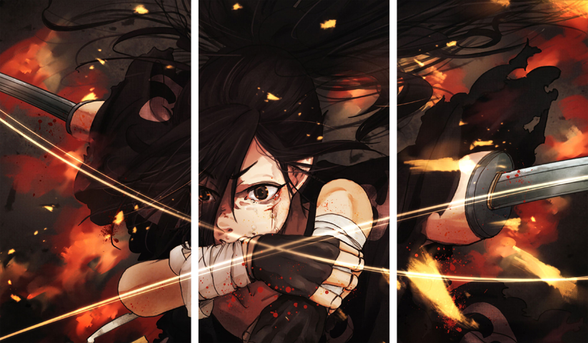 Dororo – 3 Panneaux – Plusieurs Tailles | Décoration Maison