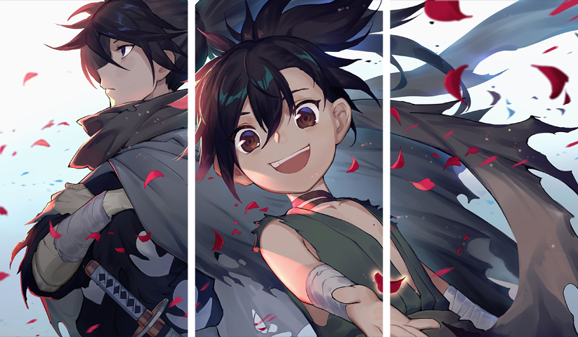 Dororo – 3 Panneaux – Plusieurs Tailles | Décoration Maison