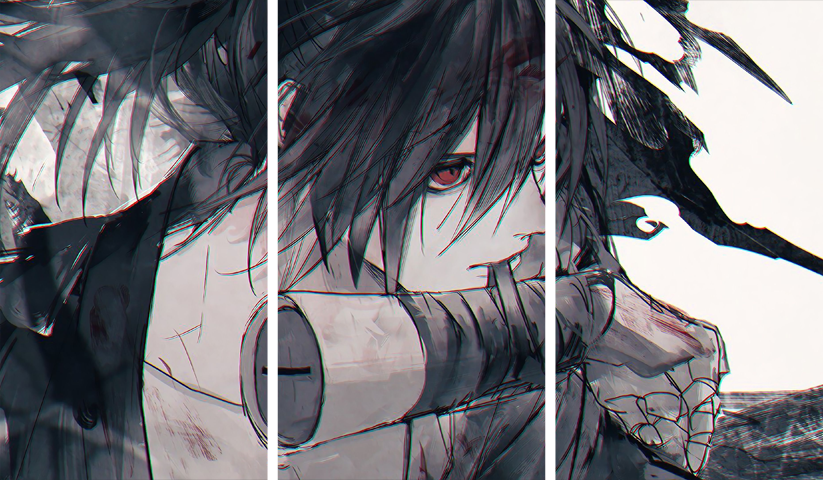 Dororo – 3 Panneaux – Plusieurs Tailles | Décoration Maison