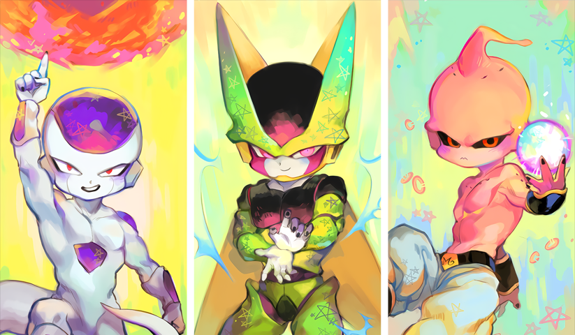 Dragon Ball – 3 Panneaux – Plusieurs Tailles | Décoration Maison