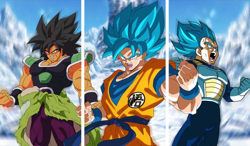 Dragon Ball – 3 Panneaux – Plusieurs Tailles | Décoration Maison