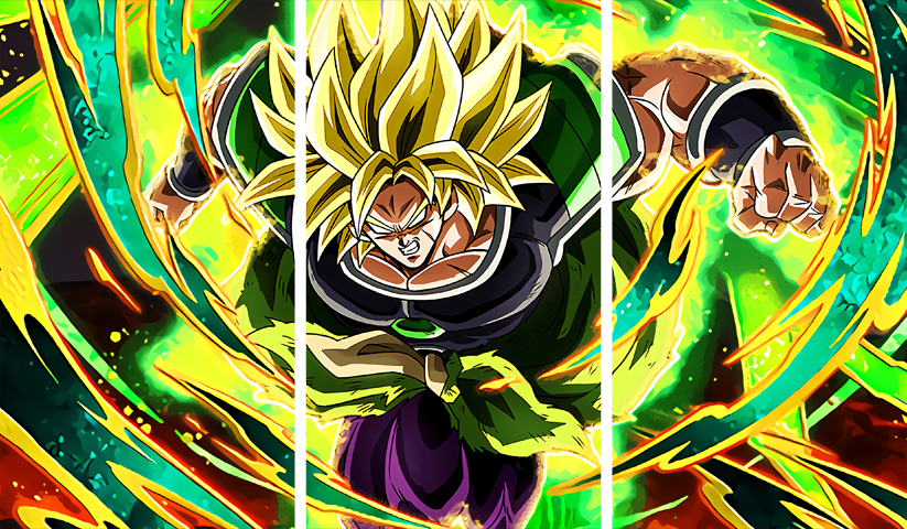 Dragon Ball – 3 Panneaux – Plusieurs Tailles | Décoration Maison