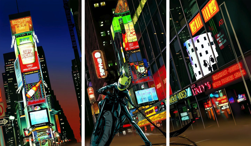 Durarara – 3 Panneaux – Plusieurs Tailles | Décoration Maison