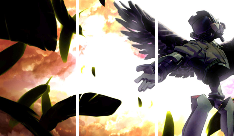 FLCL – 3 Panels – Multiple Sizes | Home Decor