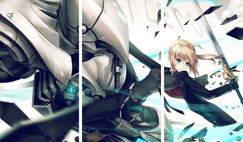 Fate Zero – 3 Panneaux – Plusieurs Tailles | Décoration Maison