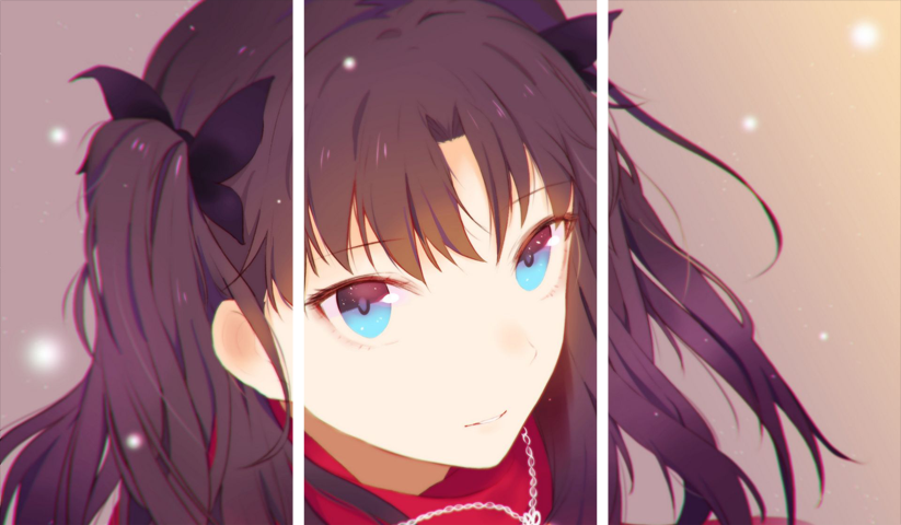 Fate stay night – 3 Panels – Multiple Sizes | Home Decor