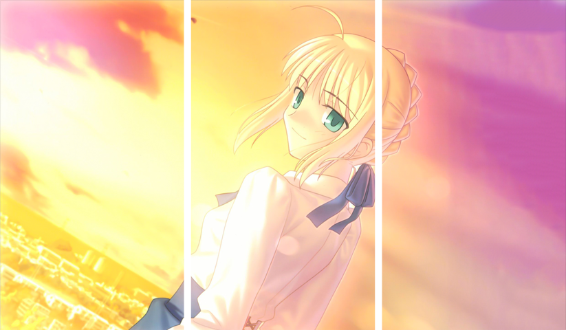 Fate stay night – 3 Panels – Multiple Sizes | Home Decor