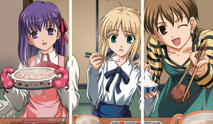 Fate stay night – 3 Panels – Multiple Sizes | Home Decor