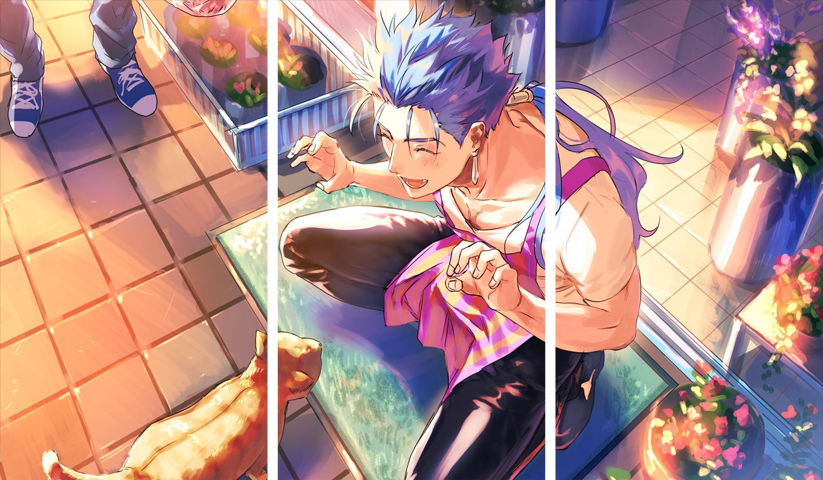 Fate stay night – 3 Panels – Multiple Sizes | Home Decor