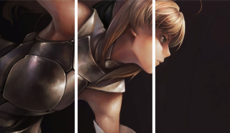 Fate stay night – 3 Panneaux – Plusieurs Tailles | Décoration Maison