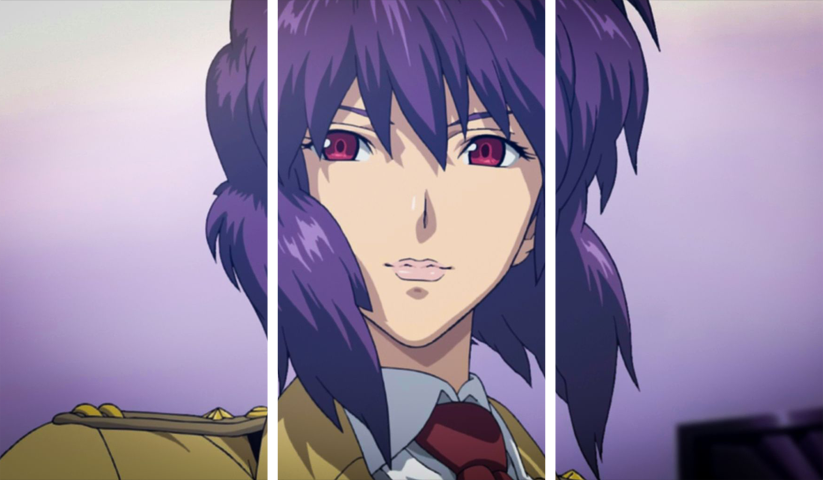 Ghost in the Shell – 3 Panels – Multiple Sizes | Home Decor