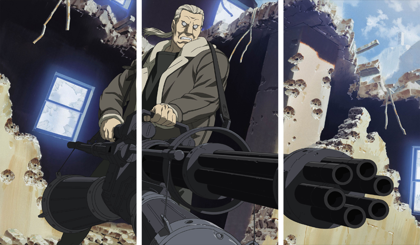 Ghost in the Shell – 3 Panels – Multiple Sizes | Home Decor