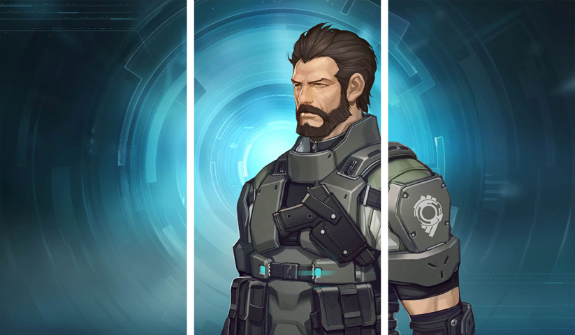 Ghost in the Shell – 3 Panels – Multiple Sizes | Home Decor