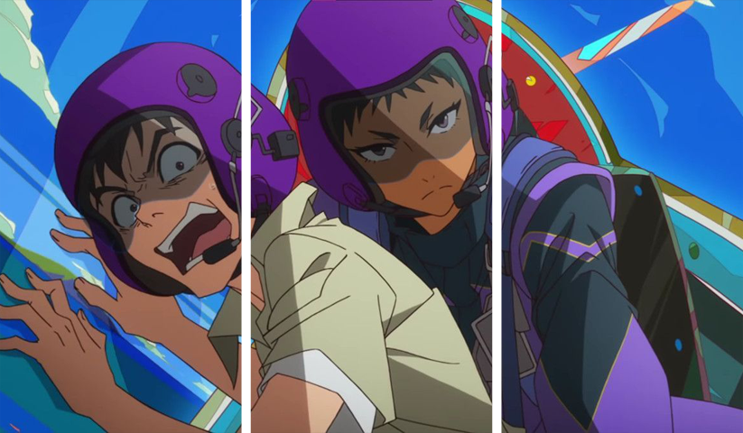 لوحة Great Pretender – ثلاثة قطع – برشة أحجام | ديكور دارك