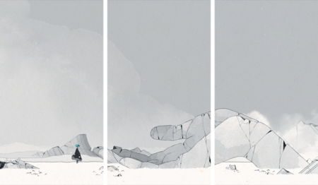 Gris – 3 Panels – Multiple Sizes | Home Decor