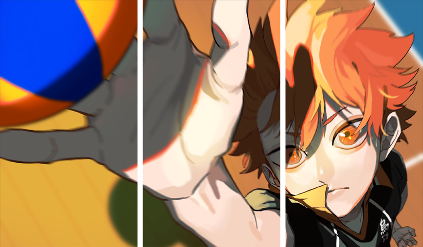 Haikyuu! – 3 Panels – Multiple Sizes | Home Decor