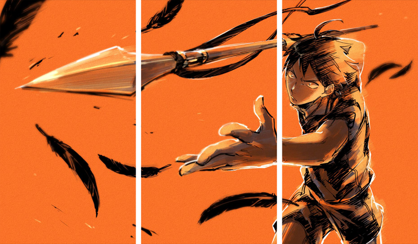 Haikyuu! – 3 Panels – Multiple Sizes | Home Decor