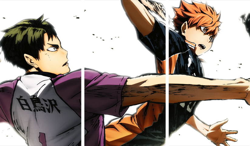 لوحة Haikyuu! – ثلاثة قطع – برشة أحجام | ديكور دارك