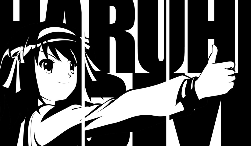 Haruhi Suzumiya – 3 Panels – Multiple Sizes | Home Decor