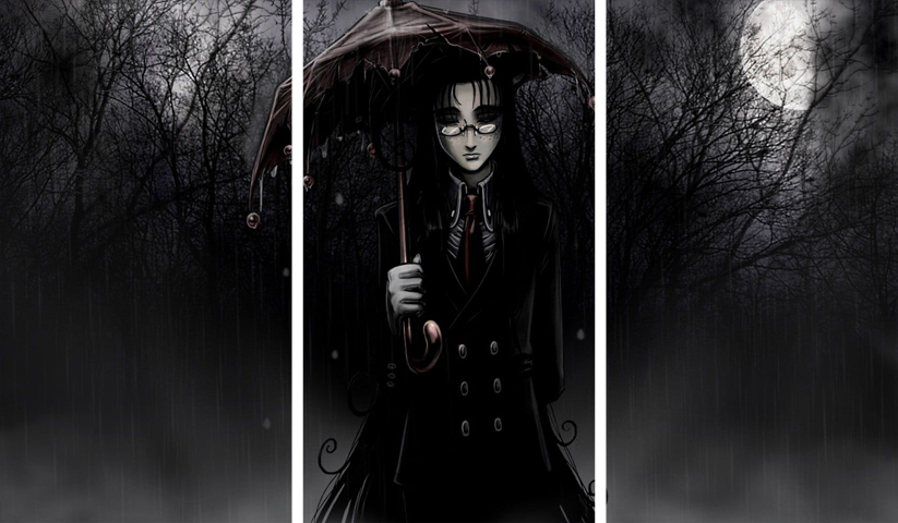 لوحة Hellsing Ultimate – ثلاثة قطع – برشة أحجام | ديكور دارك