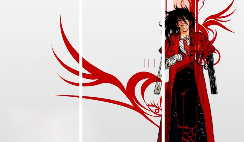 لوحة Hellsing Ultimate – ثلاثة قطع – برشة أحجام | ديكور دارك