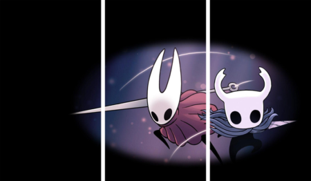 لوحة Hollow Knight – ثلاثة قطع – برشة أحجام | ديكور دارك