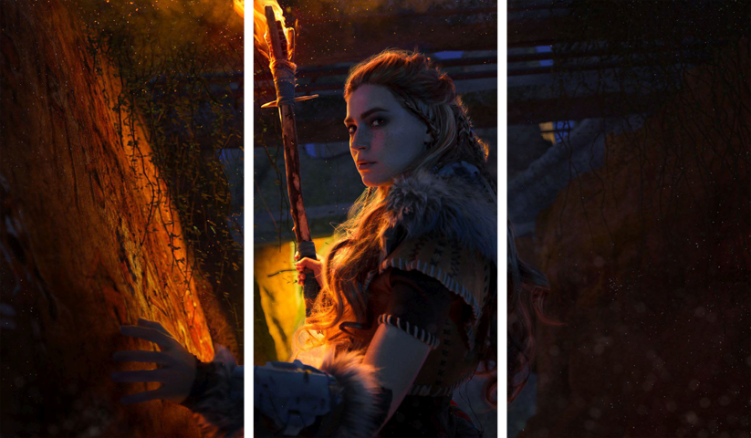Horizon Zero Dawn – 3 Panels – Multiple Sizes | Home Decor