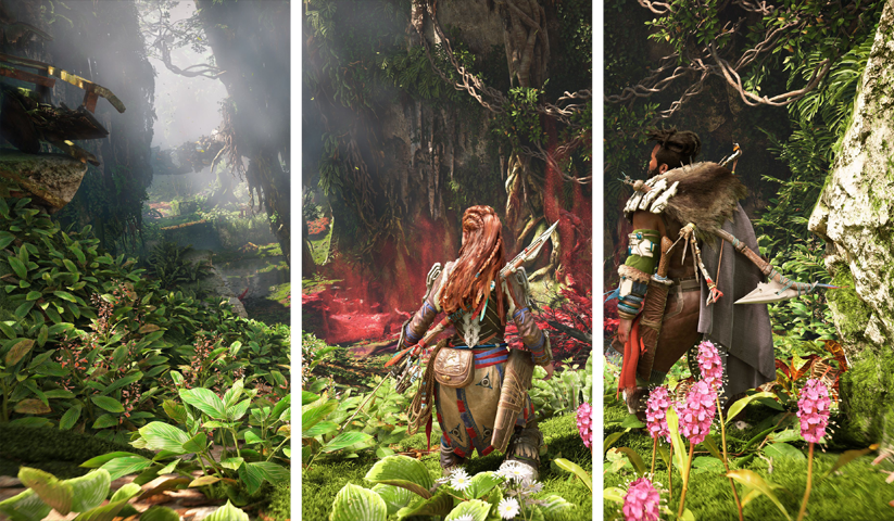 Horizon Zero Dawn – 3 Panels – Multiple Sizes | Home Decor