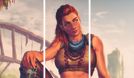 Horizon Zero Dawn – 3 Panels – Multiple Sizes | Home Decor