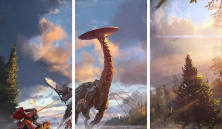 Horizon Zero Dawn – 3 Panels – Multiple Sizes | Home Decor