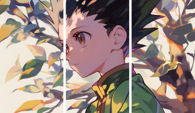 Hunter X Hunter HXH – 3 Panels – Multiple Sizes | Home Decor