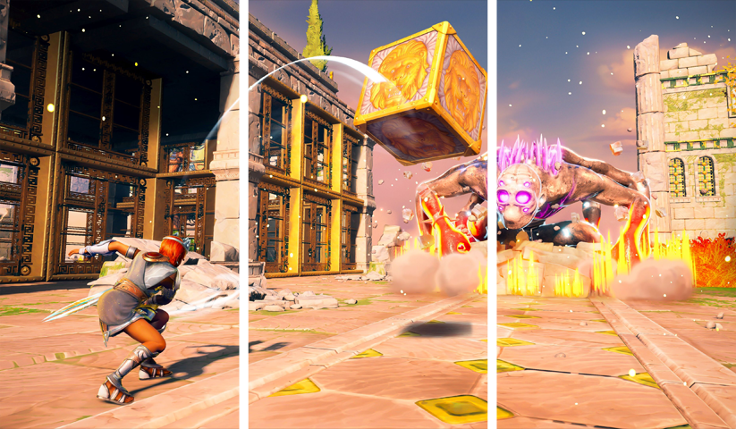 Immortals Fenyx Rising – 3 Panels – Multiple Sizes | Home Decor