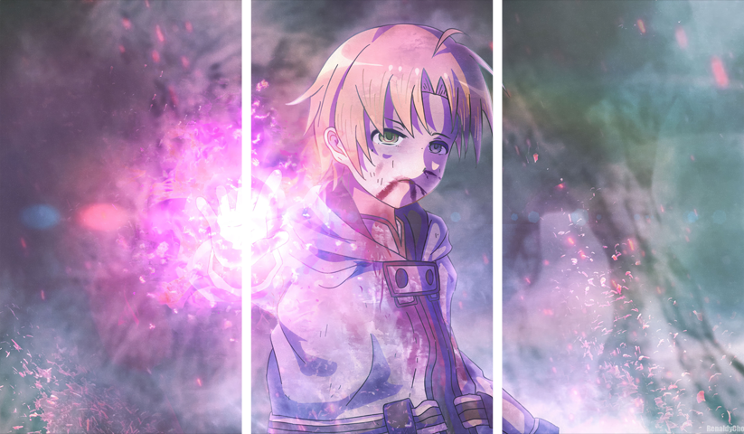 لوحة Jobless Reincarnation – ثلاثة قطع – برشة أحجام | ديكور دارك