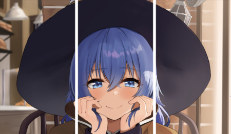 لوحة Jobless Reincarnation – ثلاثة قطع – برشة أحجام | ديكور دارك