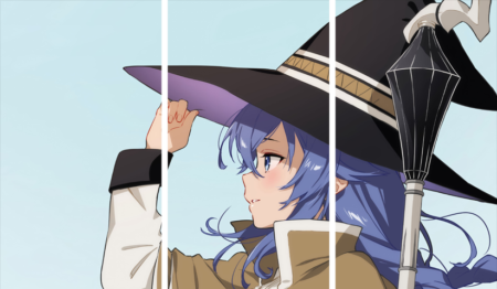 Jobless Reincarnation – 3 Panels – Multiple Sizes | Home Decor