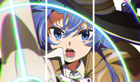 لوحة Jobless Reincarnation – ثلاثة قطع – برشة أحجام | ديكور دارك