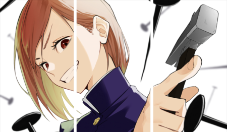 لوحة Jujutsu Kaisen – ثلاثة قطع – برشة أحجام | ديكور دارك