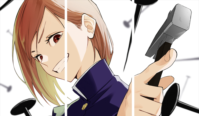 لوحة Jujutsu Kaisen – ثلاثة قطع – برشة أحجام | ديكور دارك