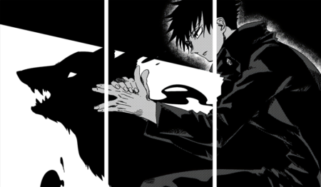 لوحة Jujutsu Kaisen – ثلاثة قطع – برشة أحجام | ديكور دارك