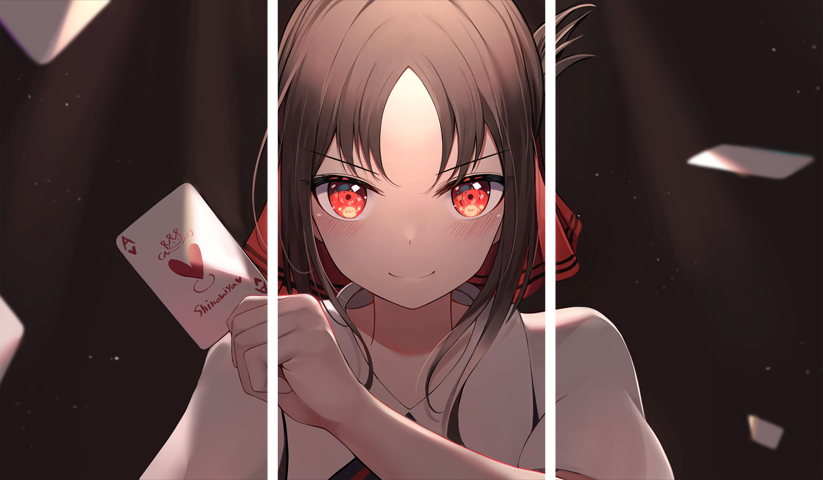 Kaguya‑sama – 3 Panneaux – Plusieurs Tailles | Décoration Maison