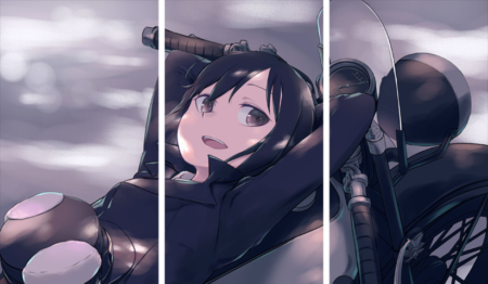 لوحة Kino’s Journey – ثلاثة قطع – برشة أحجام | ديكور دارك