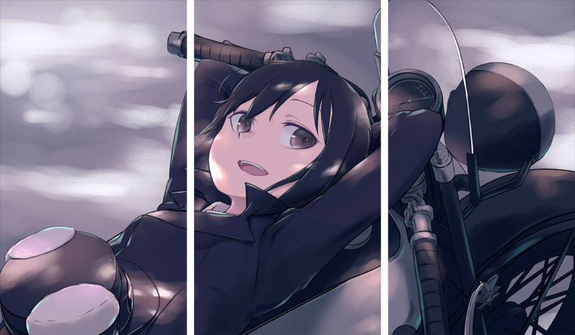 لوحة Kino’s Journey – ثلاثة قطع – برشة أحجام | ديكور دارك