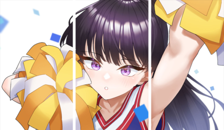 Komi Can’t Communicate – 3 Panels – Multiple Sizes | Home Decor