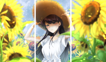 Komi Can’t Communicate – 3 Panels – Multiple Sizes | Home Decor