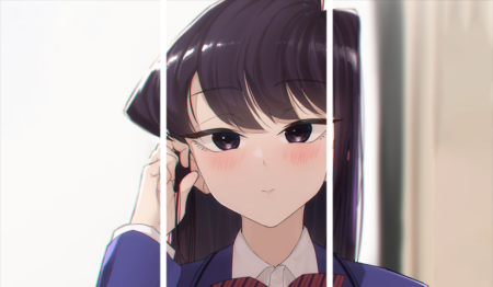 Komi Can’t Communicate – 3 Panels – Multiple Sizes | Home Decor