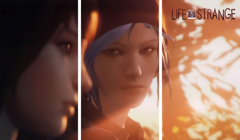 لوحة Life is Strange – ثلاثة قطع – برشة أحجام | ديكور دارك