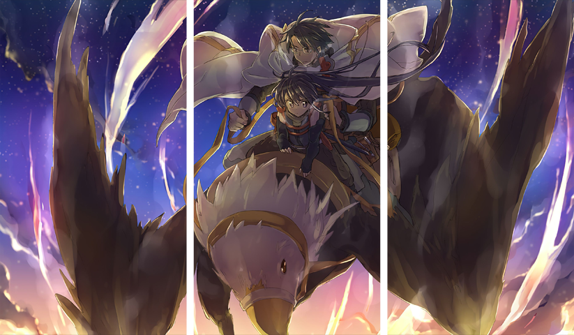 Log Horizon – 3 Panneaux – Plusieurs Tailles | Décoration Maison