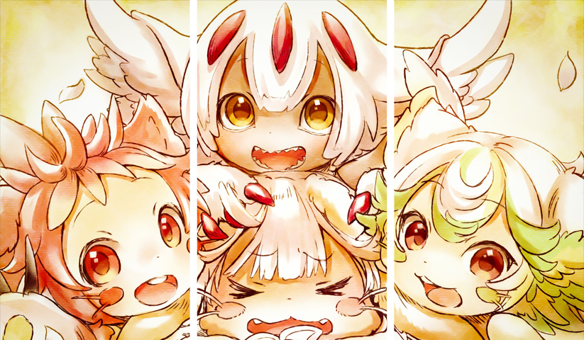 Made in Abyss – 3 Panneaux – Plusieurs Tailles | Décoration Maison