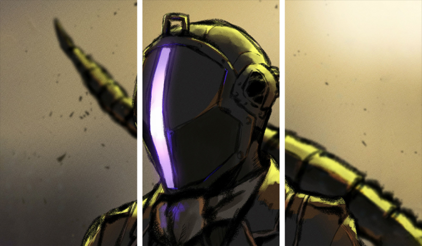 Made in Abyss – 3 Panneaux – Plusieurs Tailles | Décoration Maison